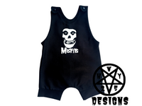 Misfits Overall Cuffed Romper